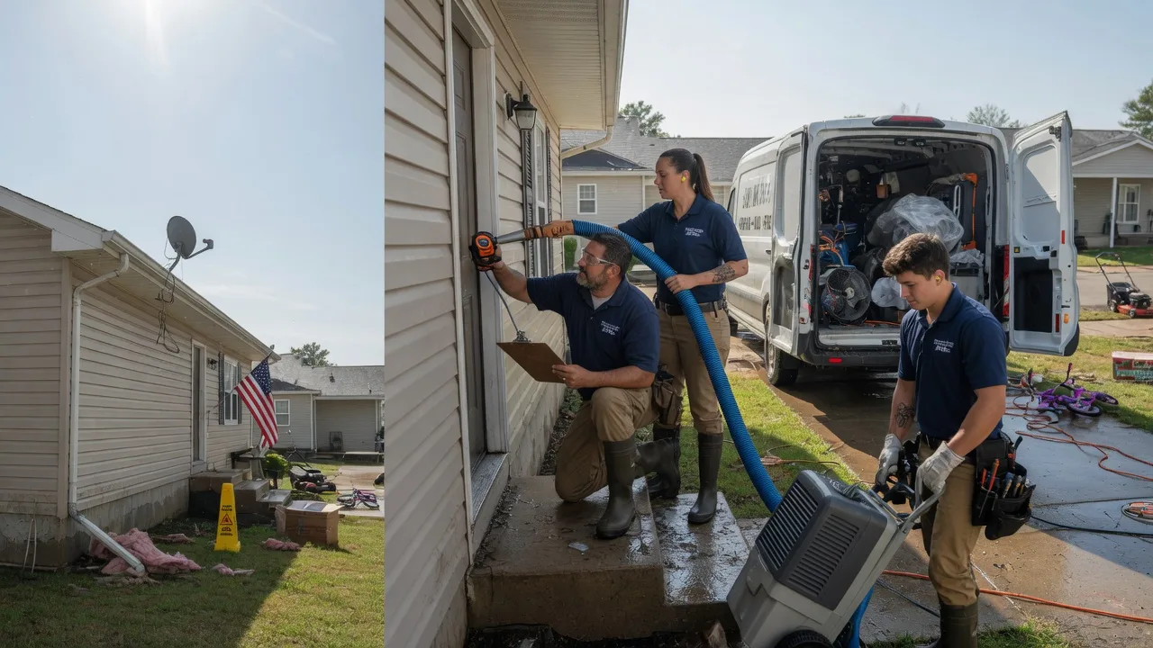 Ceiling Water Damage Restoration in Hamer, ID near me